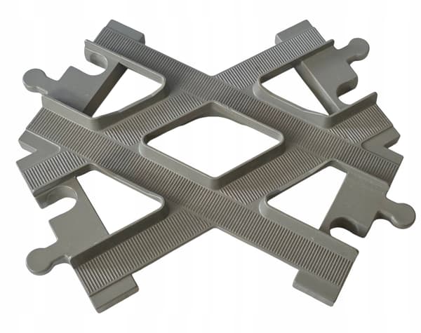 LEGO DUPLO CROSSROADS TRACK ELEMENT C. OLD GREY 6376