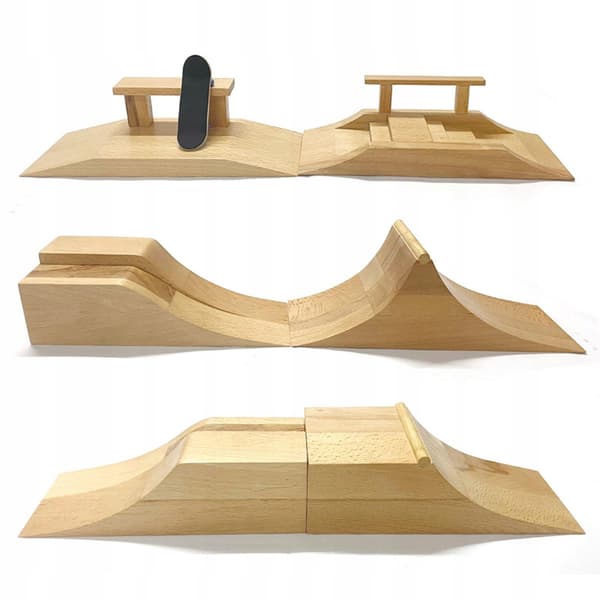 Ozdoba Vretsatile Fingerboard Training Style E wooden fingerboard ramp