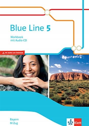 Blue Line 5 M-Zug. Workbook with audio, Year 9, Class A