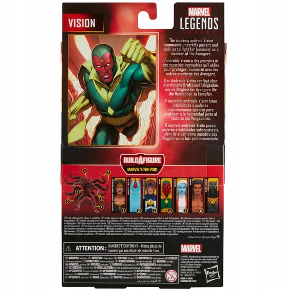 Vision (The Void Series) figurine from the Marvel Legends range