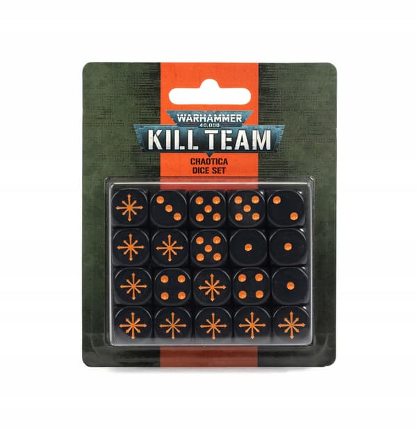Games Workshop Kill Team: Chaotica-tärningsset