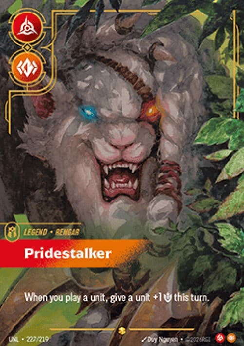 Riftbound UNL Rengar, Pridestalker