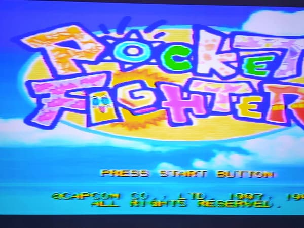 POCKET FIGHTER PSX game – disc only