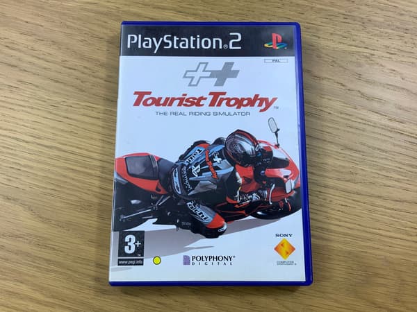 TOURIST TROPHY: THE REAL RIDING SIMULATOR – PS2 game disc, in excellent condition, complete set