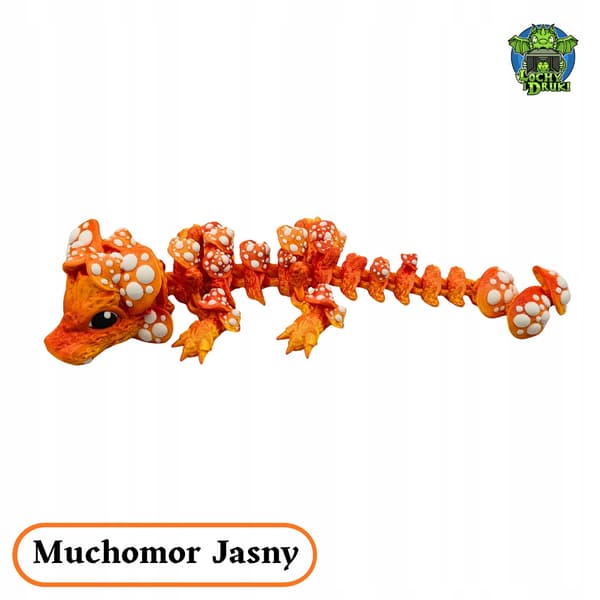 Toadstool Dragon – Articulated 3D Figure – Dungeons & Dragons – Light Edition