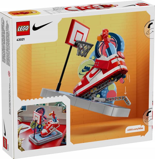 LEGO Nike Dunk Trickshot 43021, 454 pieces, 10+