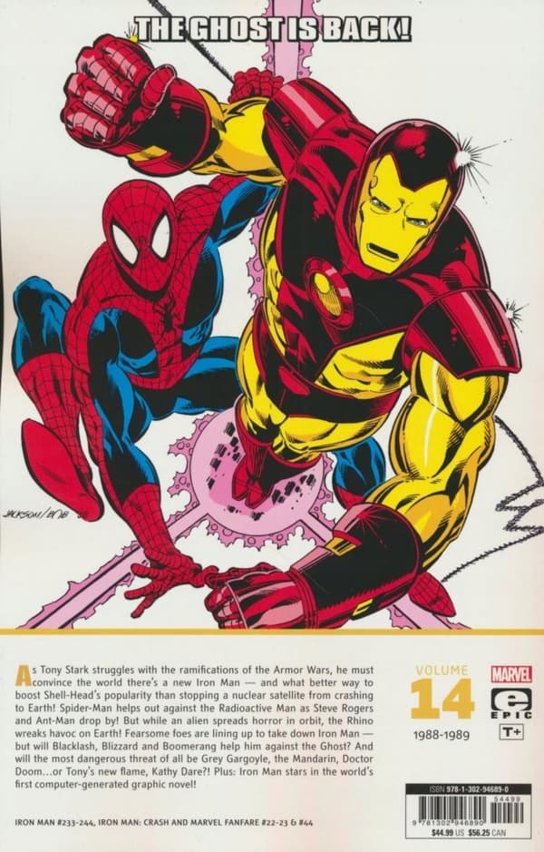 Iron Man Epic Collection: Return of the Ghost