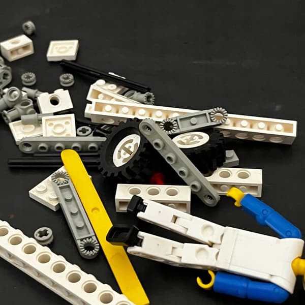 8620 LEGO Snowmobile