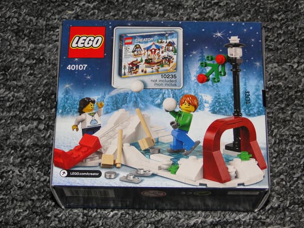 NEW LEGO Set 40107 – Winter Skating Scene