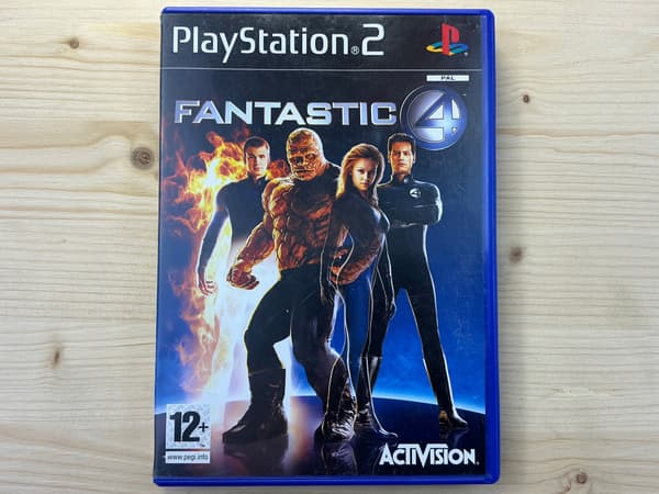 FANTASTIC FOUR 4 FANTASTIC FOUR – DB disc, complete set for PS2