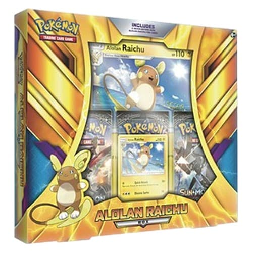 Pokemon Alolan Raichu Box German