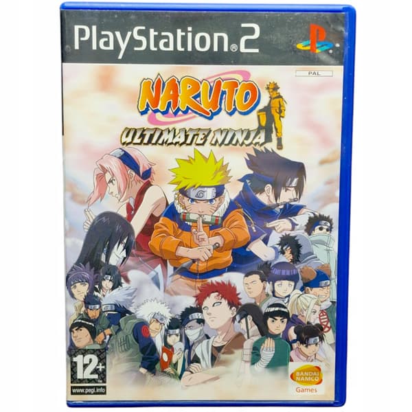 NARUTO ULTIMATE NINJA PS2 game – Sony PlayStation 2 (PS2) retro game