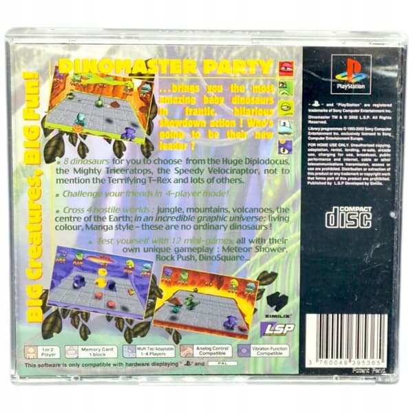 DINOMASTER PARTY PlayStation PSX PS1 #3