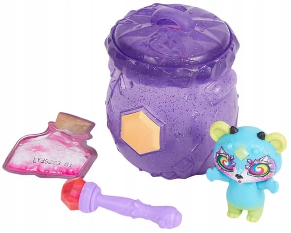 NEON MAGIC MIXIES MAGIC CAULDRON SURPRISE FIGURINE WAND
