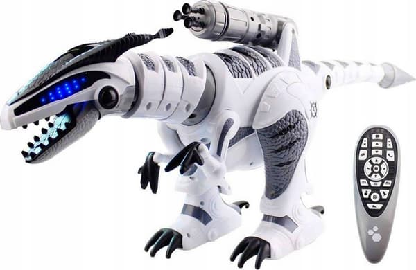 LARGE INTERACTIVE DINOSAUR – A SMART, REMOTE-CONTROLLED ROBOT THAT SHOOTS AND WALKS