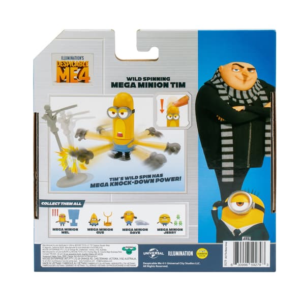 Illuminations DESPICABLE ME 4, Tim Minion Action Figure, 10cm
