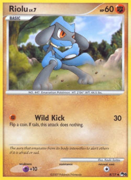 Pokemon Riolu Lv.7