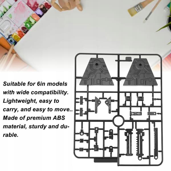 Figurine stand base, universal figurine stand for SD BB models