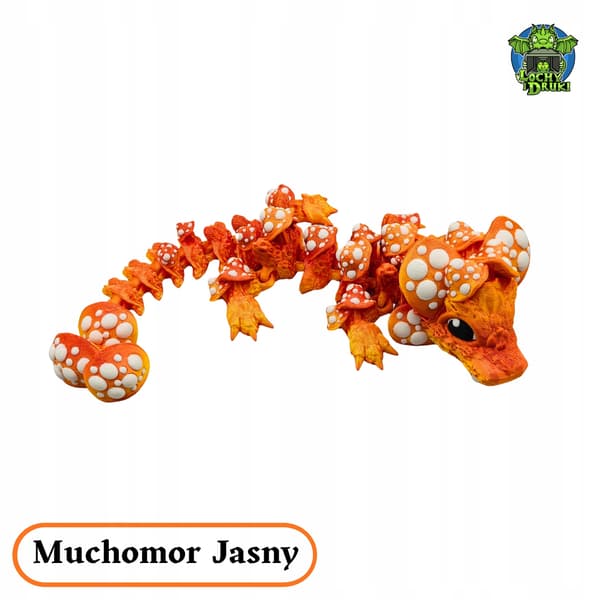 Toadstool Dragon – Articulated 3D Figure – Dungeons & Dragons – Light Edition