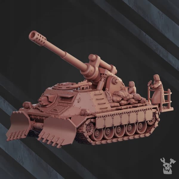 IA-7 Ice Avalanche Dakka self-propelled artillery