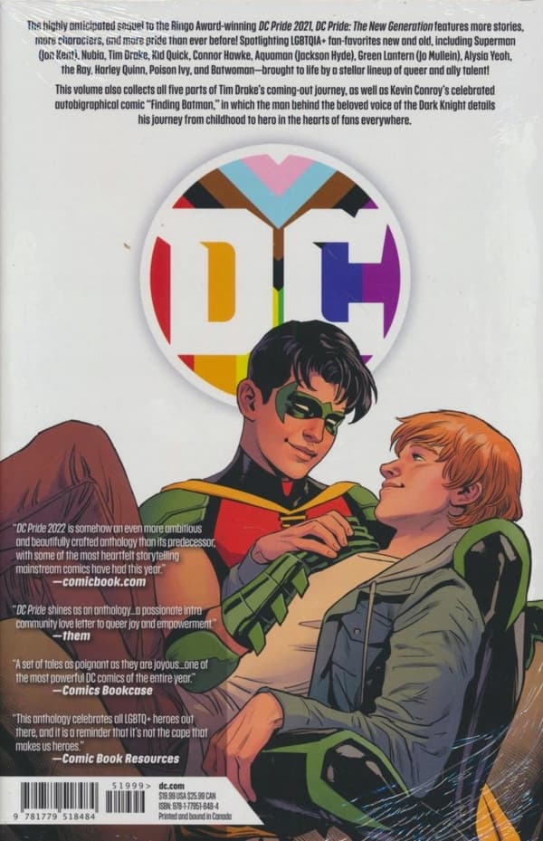 DC PRIDE: THE NEW GENERATION (Hardcover) – A collective work