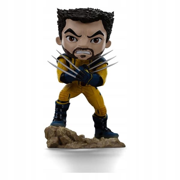 Deadpool & Wolverine Mini Co. PVC Wolverine Unmasked figurine, 14 cm