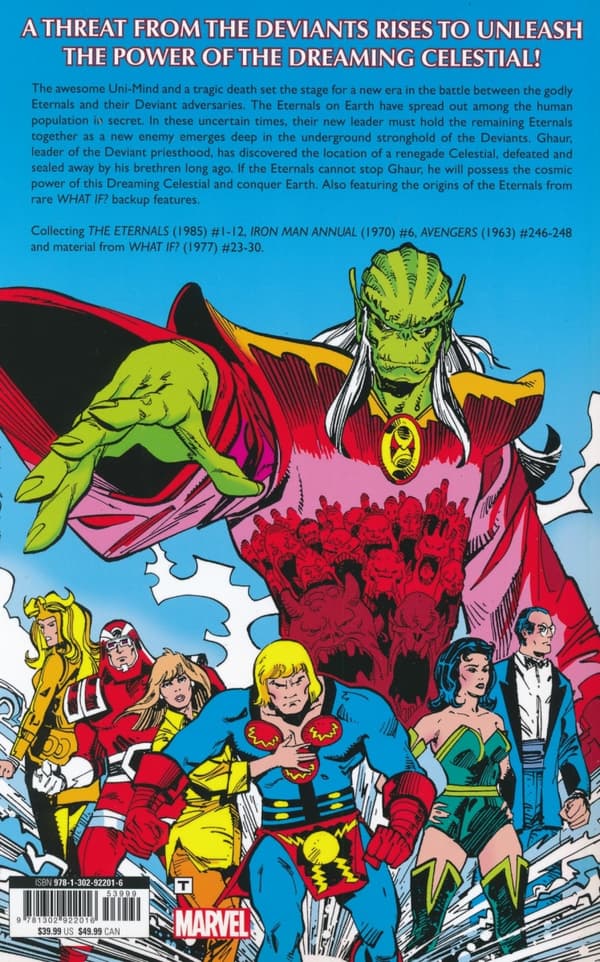 Eternals: The Dreaming Celestial Saga by Gillis