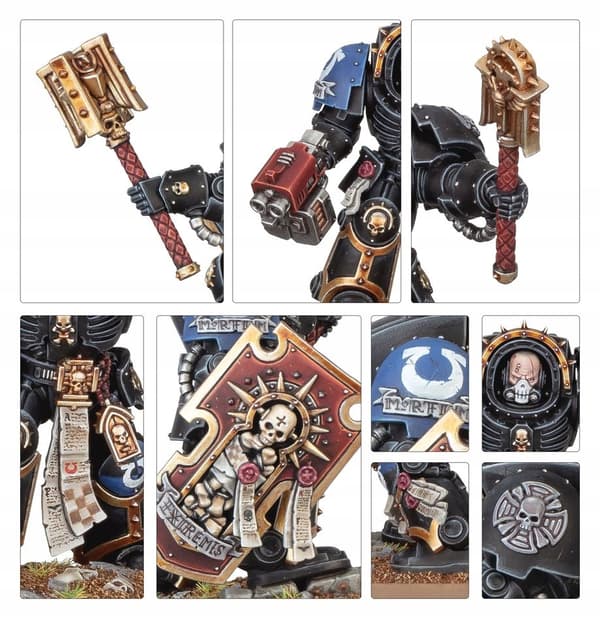 WARHAMMER 40K – BATTLEFORCE SPACE MARINES CRUX TERMINATUS + Gratis väska!
