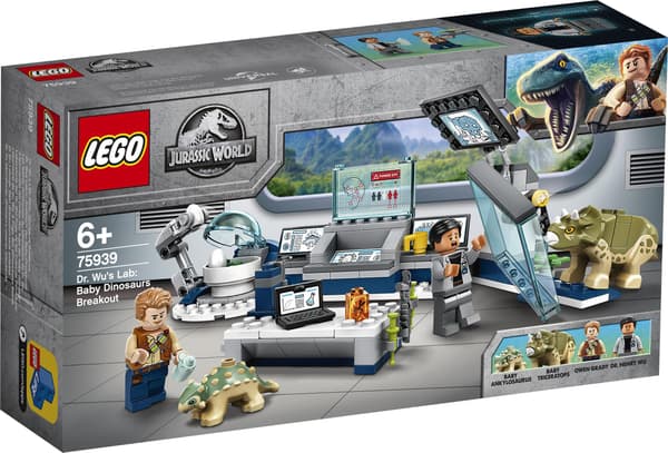 LEGO Jurassic World: Dr Wu’s Laboratory 75939