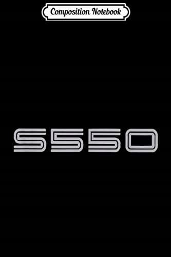 Composition Notebook: S550 6th Gen Chassis Code Racing Muscle Car Tee Journ