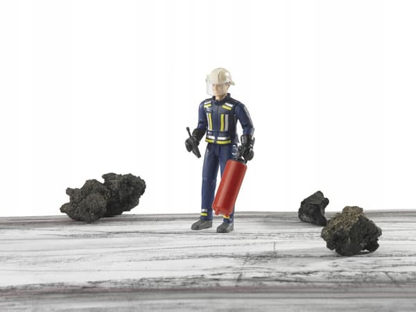 Bruder 60100 Firefighter Figure with Accessories