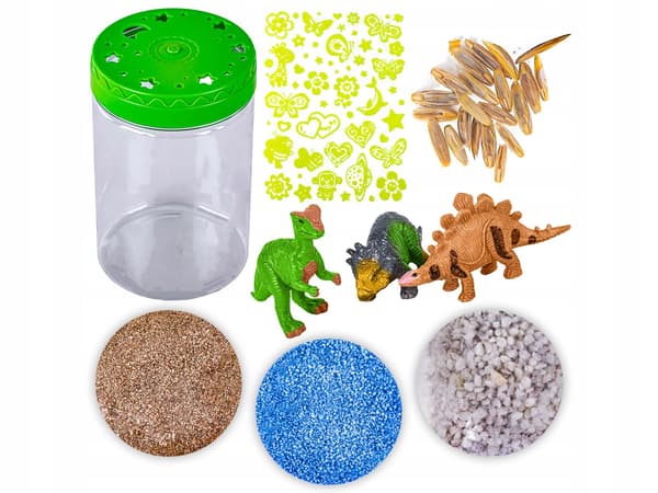 DINOSAUR BREEDING SET WITH MINI PROJECTOR