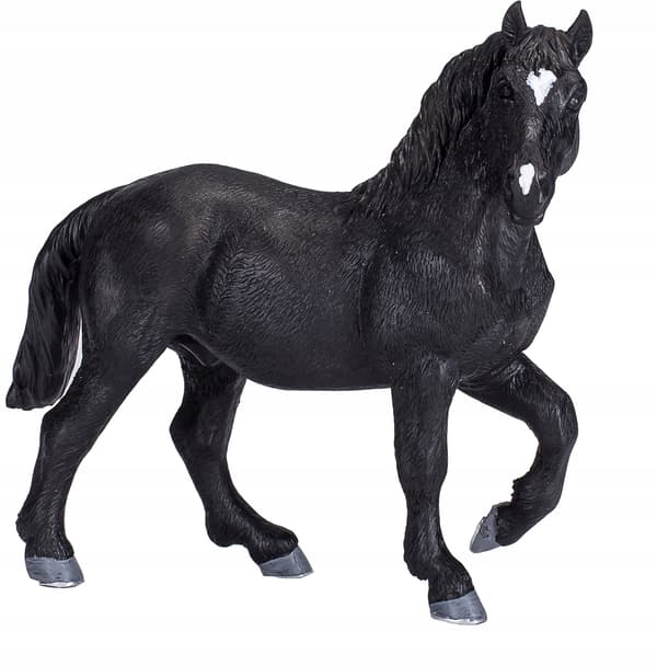 Mojo, a Percheron horse