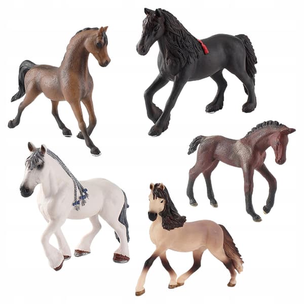 Horse model Learning Educational toy Animal model Figures Baking set