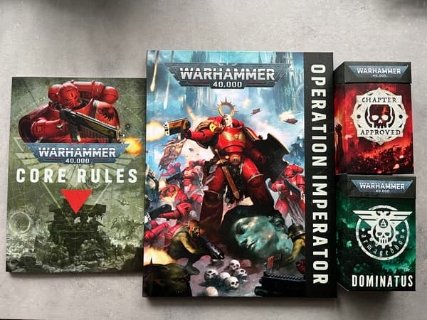 ARMAGEDDON 40k Core Rules + Imperator + Chapter Approved + Dominatus