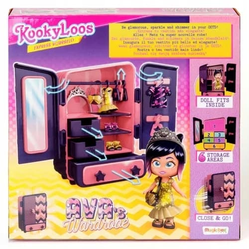 Kookyloos Ava’s Wardrobe Set with Figurine S2
