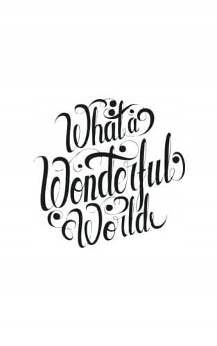 What a wonderful world