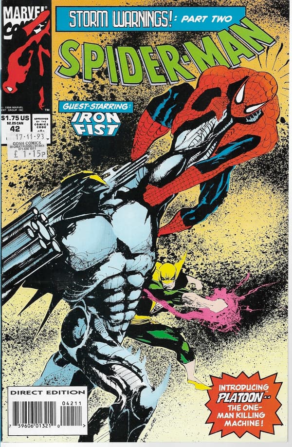 Marvel Spider-Man Comic: Storm Warnings 1–3/1992 (in English)