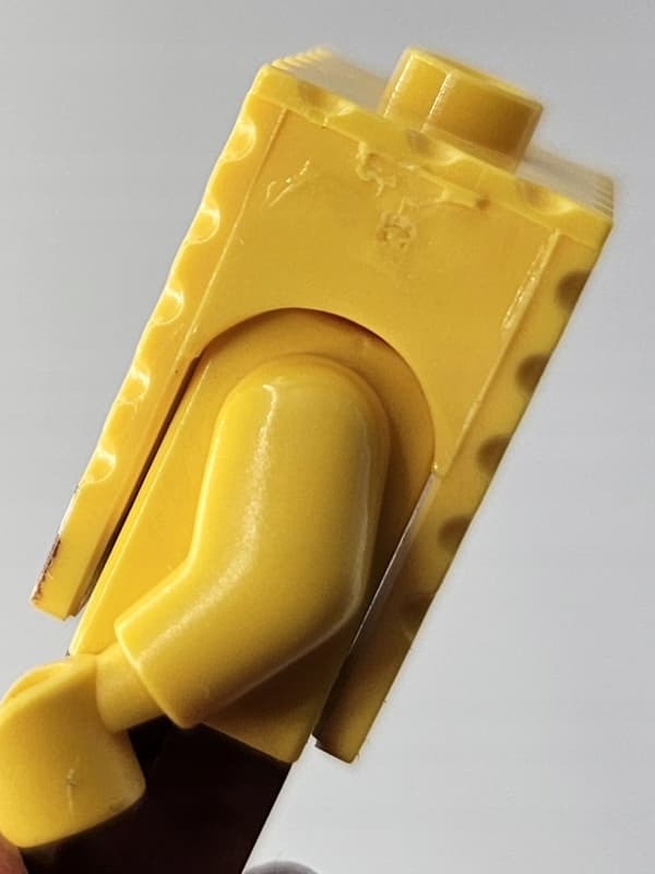 LEGO SpongeBob SquarePants figure bob001 Basic ‘I’m Ready’ Look DEFECT /