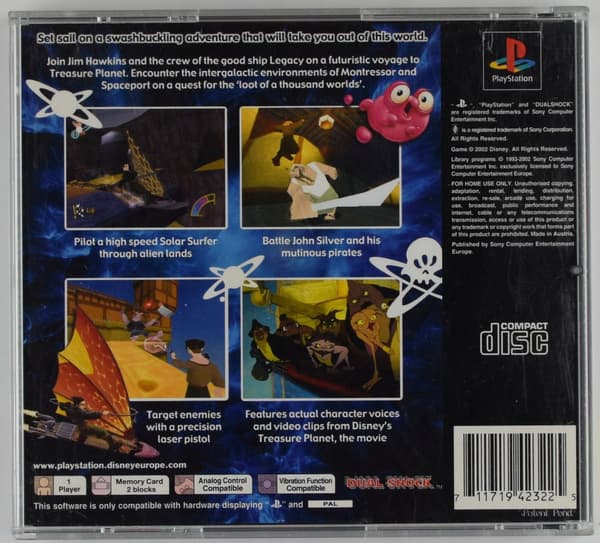 PSX DISNEY'S TREASURE PLANET