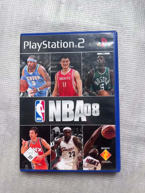 NBA 08 PS2 LAUNCH EDITION