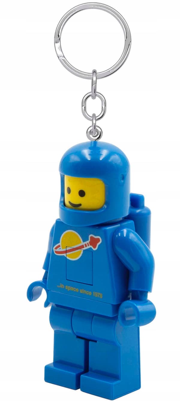 LEGO LED TORCH KEYRING – SPACE CLASSIC ASTRONAUT – BLUE