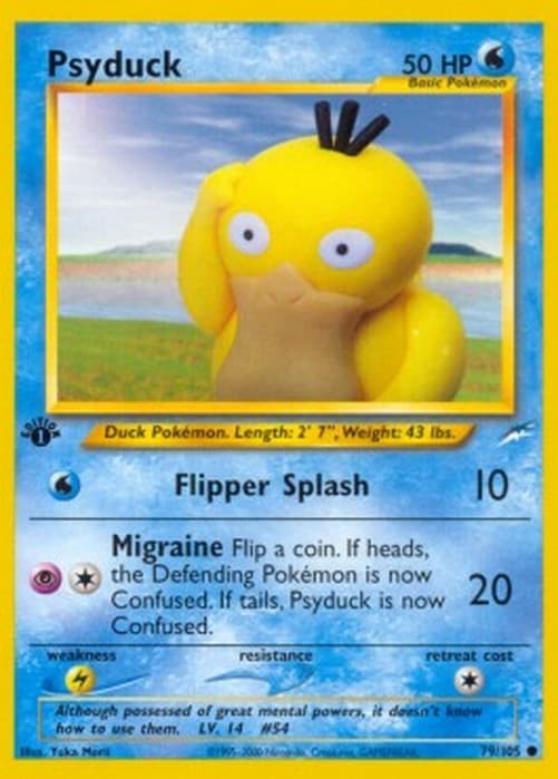 Pokemon TCG Psyduck