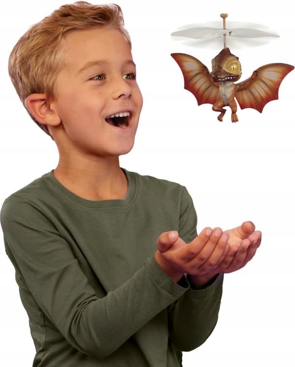 GrossMos flying dinosaur – interactive, hand-controlled Gross-a-Saurus
