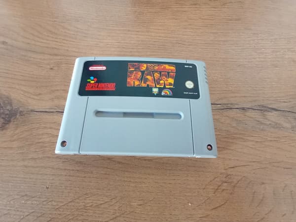 WWF RAW SNES Super Nintendo