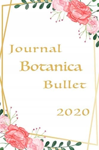 Botanica Dot Grid Journal: Medium-sized dotted grid notebook and planner with Bot