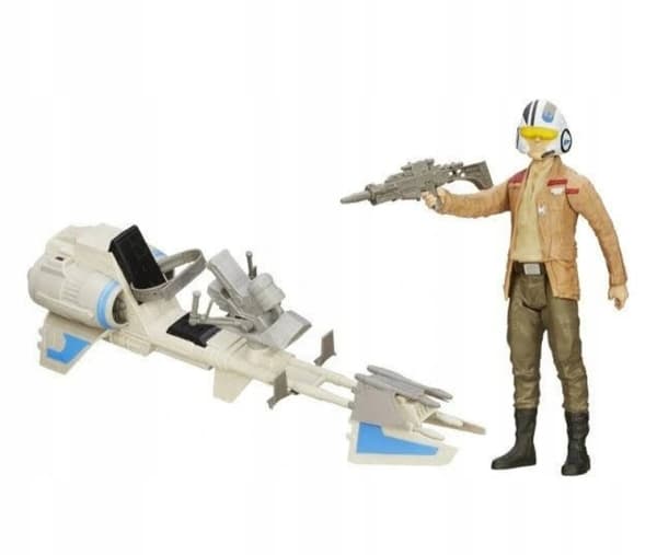 Star Wars SPEEDER BIKE & POE DAMERON