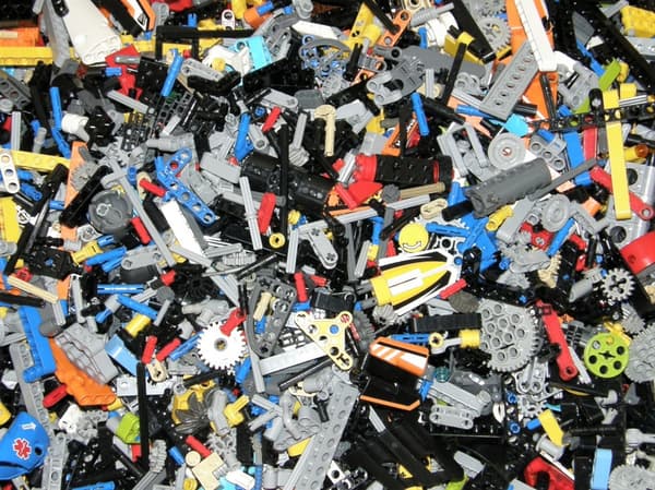 Lego Technic MIX – original bricks, 0.5 kg 0.5kg