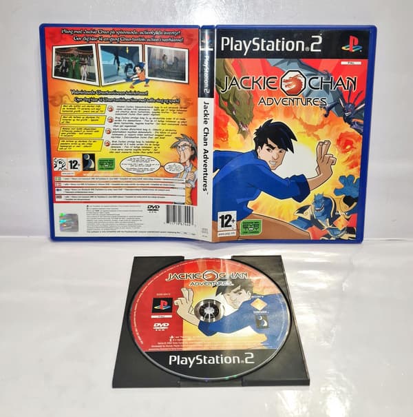 The game JACKIE CHAN ADVENTURES for PS2