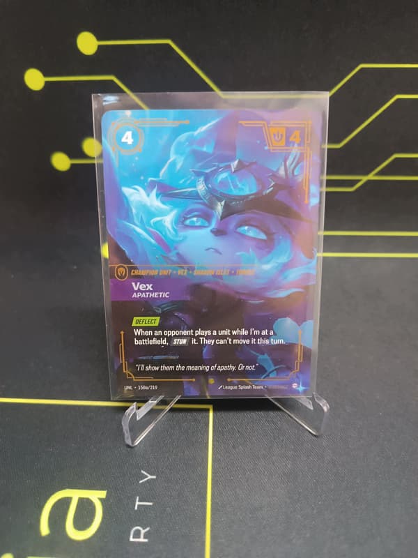 Riftbound TCG – UNL – Vex, Apathetic (V.2 – Showcase) (150a/219)